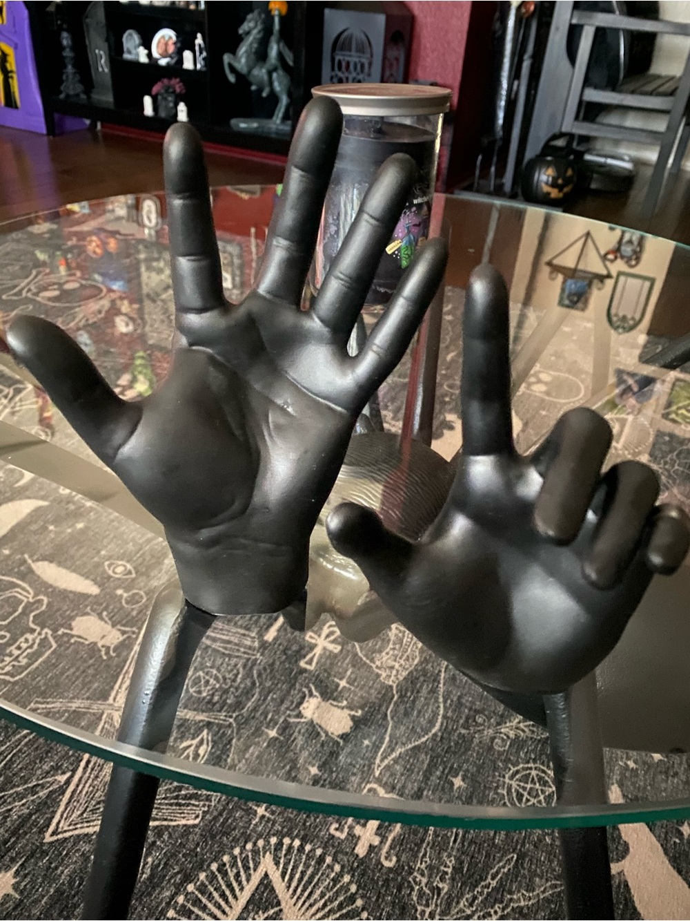 Black Hand Wall Hangers